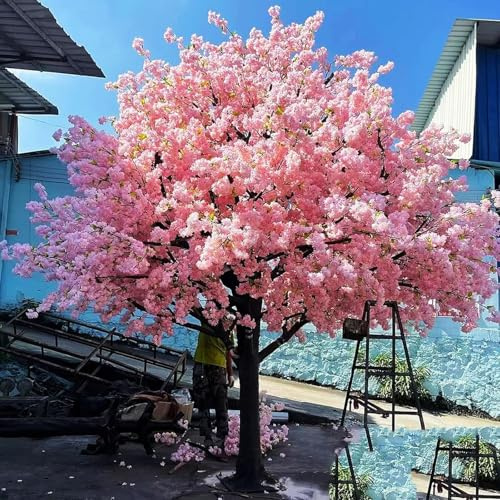 Albero di ciliegio giapponese, albero di ciliegio finto, albero finto di ciliegio artificiale, decorazione in fiore di ciliegio, decorazione per interni ed esterni, casa, ufficio e feste