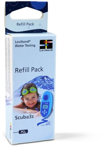 Refill Pack 20 Photometer-Tabletten Phosphat No.1 & No.2 (LR) - Phosphat - Passend für Lovibond SCUBA 3s & SCUBA II - Original Made in Germany