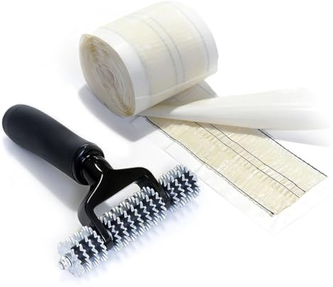 Aboiled DIY Carpet Repair Kit Includes 5-Inch Star Wheel Seam Roller and Double-Sided Carpet Joining Tape, Carpet Patch Repair Kit