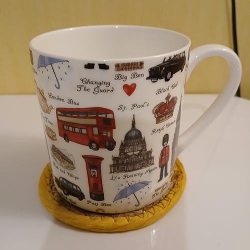 Dreamair 1 Pint Fine Bone China Mug (London)