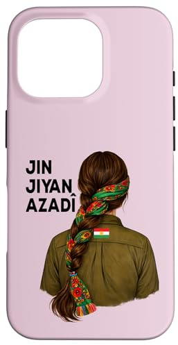 Hülle für iPhone 16 Pro Kurdistan Nowruz, Jin, Liyan, Azadî Rojava Ich Liebe Kurdistan