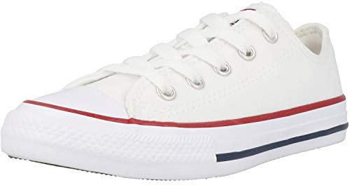 Converse Chuck Taylor All Star, Zapatillas de Lona Infantil, Blanco, 28 EU (10.5 UK)