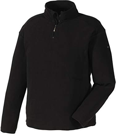 teXXor Microfleece-Pullover Stavanger Arbeitsjacke Basic, XXL, schwarz, 8717