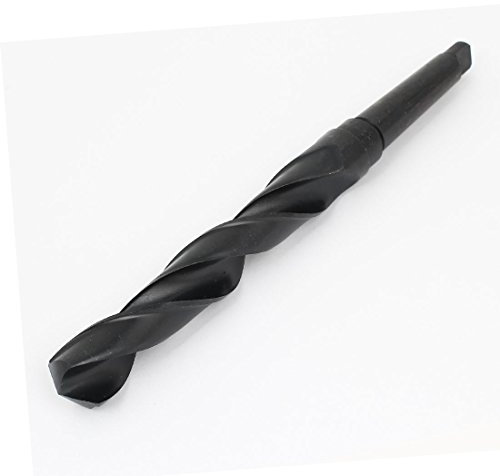 sourcingmap Foret hélicoïdal HSS 23mm Couper Diamètre Acier Haute Vitesse à queue conique Foret De Torsion
