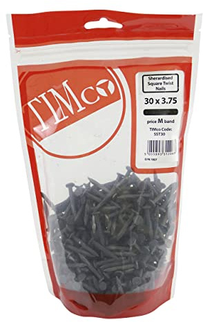 TIMCO Sherardised Square Twisted Nail - 30 x 3.75-25kg Box