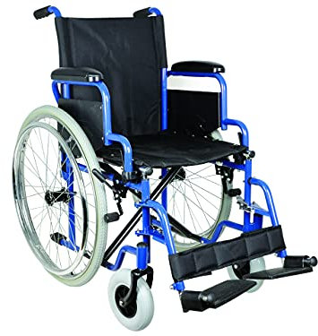 Carrozzina Oxford, seduta 51 cm, sedia a rotelle per anziani