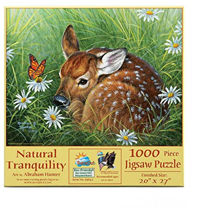 Puzzle 1000 Teile - Abraham Hunter - Natural Tranquility