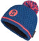 Trollkids Mädchen Hemsedal Bommelmütze, Dunkelblau/Corallenrot, Größe 2-5 Years; 48-52cm