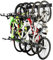 Ultrawall Fahrrad-Wandhalterung, Aufbewahrung für 6 Fahrräder, für Zuhause und Garage, hält bis zu 136 kg