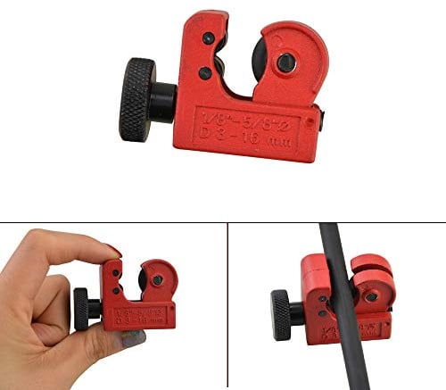 ZSHJG Mini Rohrschneider Pfeil Trimmer Cutter 3-16 mm Rohrabschneider Rohr Schneidwerkzeuge Perfekt für Carbon und Glasfaser