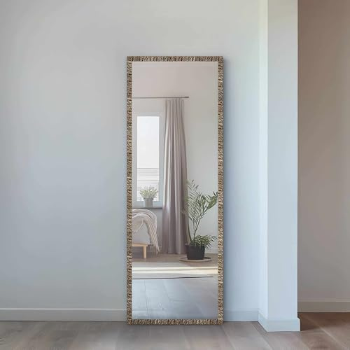 nielsen HOME Florentina Rectangular Wall Mirror - Bronze 50x150cm - with Hanging Set - Modern Home Décor