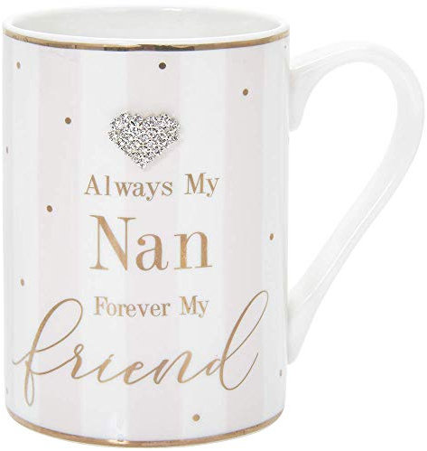 Leonardo The Collection Mad Dots by Hearts Design Mad Dots Nan Mug for Home & Kitchen | Newly Designed Mugs for Tea & Coffee | Lovely Cup for Mens Gifts & Birthday Gifts for Women