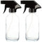 Uceoo - Botella de spray de vidrio vacía, 8.5 onzas, botella de spray de vidrio (paquete de 2)