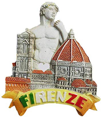 3D Florence Tuscany Italy Fridge Magnet Travel Souvenir Gift Home Kitchen Refrigerator Decoration Magnetic Sticker Craft Collection