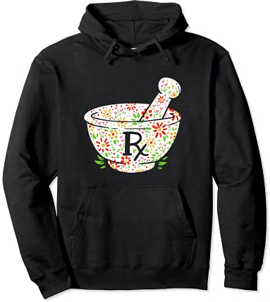 Tecnico di farmacia - Pestello e mortaio - Farmacista Felpa con Cappuccio