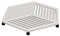 Denby - Natural Canvas White Cast Iron Trivet Stand For Kitchen Worktop, Hot Pans - Heatproof - Oven Dishwasher Safe - 24.5cm