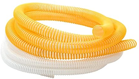 PVC Duct Ventilation Flexible Duct, Lüftungsschlauch, als Lüftungskanal, Weiß, Länge 1m, Innendurchmesser,75mm