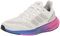 adidas Pureboost 22 - Tenis de correr para mujer, Blanco/Gris/Fucsia Lucid, 40 EU