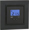 VEMER VE780301 CELO LCD INT - Heizungsthermostat Digital mit 2 Tasten, Raumthermostat für Fußbodenheizung, Thermostat mit Montage auf Unterputzdose, Stromversorgung 230V, Grau/Weiß