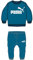 PUMA Unisex Kinder Minicats ESS Crew Jogger FL Jogginganzug, seeblau, 86