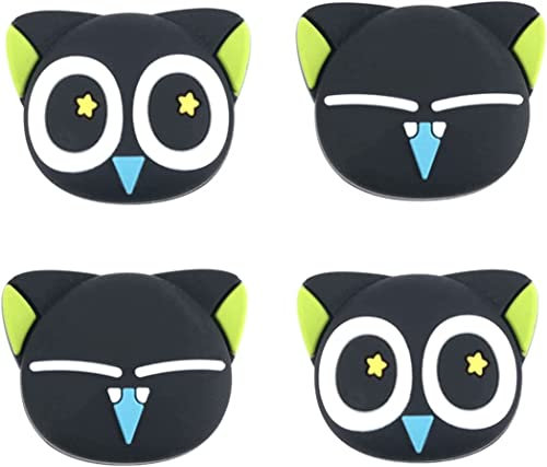 Paquete de 4 Tapas de Silicona GeekShare Joycon - Compatible con Switch/OLED/Switch Lite - Serie Hei