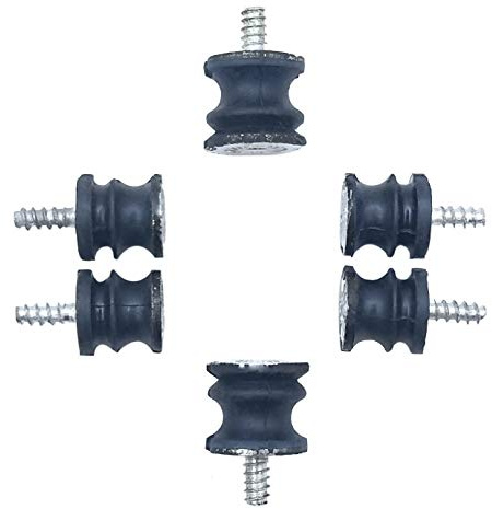 Set di 6 supporti isolatori per motosega Husqvarna 266 268 272 61 Jonsered 625 630 670
