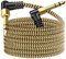 Hanprmeee 1/4 Inch TRS Instrument Cable 3m,6.35mm TRS to 6.35mm TRS Stereo Audio Cable Male to Male Right-Angle-to-Straight for Electric Guitar, Bass, Keyboard,Mixer,Speaker.. (3M)