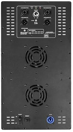 Sound Town 2-Channel Class-D Plate Amplifier 2 x 800W Continuous w/Low-Pass Filter for PA DJ Dual Subwoofer Cabinet (STPAS-G2000)