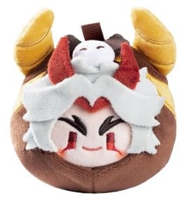 GENSHIN IMPACT Teyvat Porte-clés en peluche sur le thème du zoo, Arataki Itto