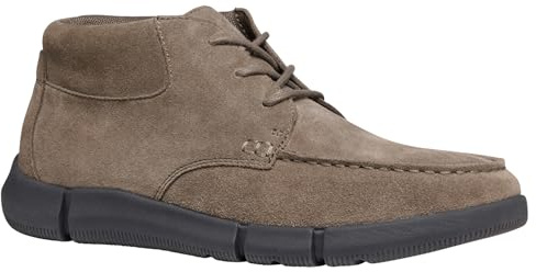 Geox Men's U Adacter M A Moccasin, Dove Grey, 10 UK