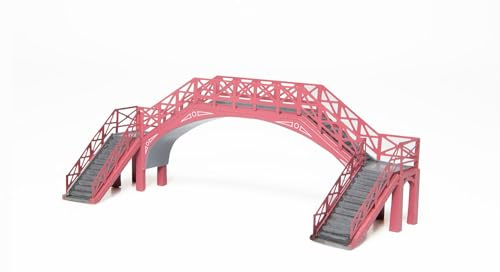 Hornby TT9001 Fußgängerbrücke, Modelleisenbahn TT Spurweite, Modelleisenbahnzubehör zum Hinzufügen von Landschaften, Dioramen, Wäldern, Gebäuden und mehr, Modellbausätze Modellzubehör im Maßstab 1:120