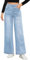 Roskiky Jeans da donna a vita alta, pantaloni elasticizzati, a vita alta, in denim, alla moda, con cuciture anteriori, Lakeside Blu, M