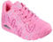 Skechers UNO Spread The Love Damen-Sneaker, Rose, 36 EU