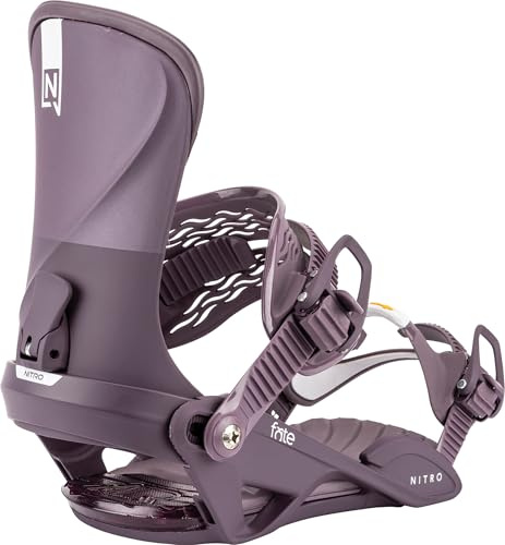 Nitro Damen Snowboards Fate Bdg Snowboardbindung, Plum, S/M