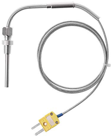 EGT K Typ Thermoelement Temperaturregler Werkzeuge K 8 NPT Ttemperature Sonde Sensoren mit freiliegender Spitze