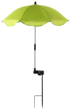 Colcolo Sombrilla para Plantas de Exterior, Cubierta de Jardín, Sombrilla de Gran Tamaño con Ángulos Ajustables de Plantas para Macetas, Jardín, Parterre, Verde