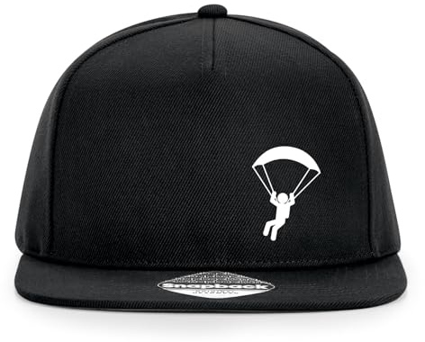 Huuraa Cappy Mütze Paragliding Gleitschirmfliegen Geschenk | Baseballkappe Basecap Kappe Geschenkidee Unisex Baseball Cap