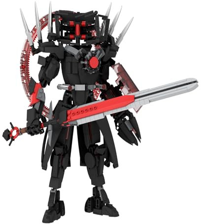 GUUIESMU Upgraded Titan Speaker Man,Building Blocks Toy,Cameraman Toys,Tv Man,Horror Game Multiverse Upgraded Adults Kids Fans Collectible Animation Birthday Gift (095)
