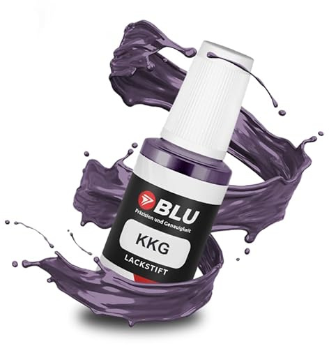 BLU Stylo de Retouche de Peinture Violet Compatible avec Peugeot, Citroen KKG Pourpre Met | Réparation de Peinture Automobile
