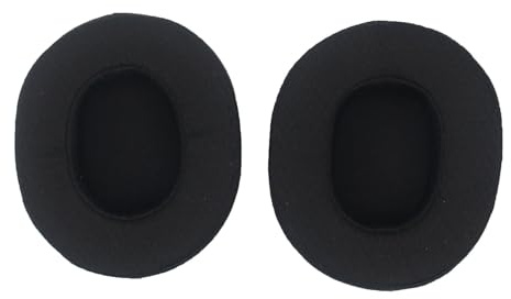 INF Ersatz-Ohrpolster (2er Set) aus atmungsaktivem Mesh-Gewebe für Audio-Technica ATH-M50X, M40X, M30X, M20X Kopfhörer