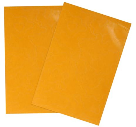 SHINEOFI 2 Pezzi Carta Camouflage Arancione per Modellismo, Adesivi Flessibili e Facili da Riallineare, Set di Stencil per Pittura di Miniature e Carri Armati