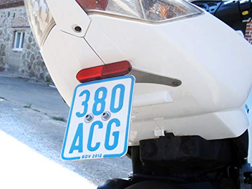 Kennzeichenhalter Mittig passend für Peugeot Jetforce C-Tech 50ccm Roller