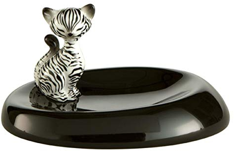 Goebel Zebra Kitty Schale, Hartporzellan, bunt, 14 x 11 x 7 cm