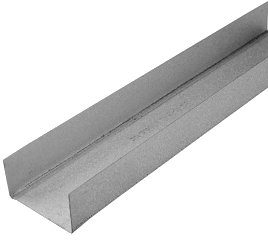 bauFIT - 8x UW Profil 75mm x3m I Alu Profil für Trockenbau I Stabiles Trockenbau Profile 0,6mm Stärke I Trockenbau Profile aus verzinktem Stahlblech I U Profil Stahl