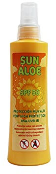 Aloe Vera Protection solaire spray 200 ml SSF 50