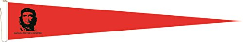 U24 Langwimpel Che Guevara Fahne Flagge Wimpel 200 x 40 cm Premiumqualität