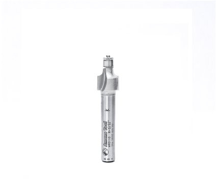Amana Tool MR0110 Corner Rounding with Mini 3/16 Ball Bearing Guide 3/8-Inch Diameter, 3/32-Inch Radius, 1/4-Inch Shank, Carbide Tipped Router Bit