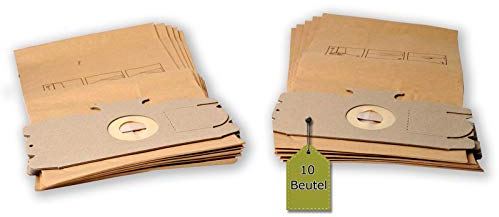 10 Staubsaugerbeutel kompatibel mit AEG COMFORT ELECTR ONIC - VAMPYR, 10 Staubbeutel + 2 Mikro-Filter, kompatibel mit Staubsaugerbeutel Swirl A16