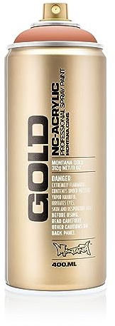Montana Gold Acrylic Spray Paint – 400ml | Precision, Coverage & Colour Excellence 400ml - Dirty Apricot