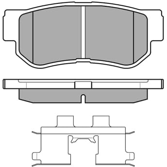 Meyle 025 235 4314/W Brake Pad Set, disc brake